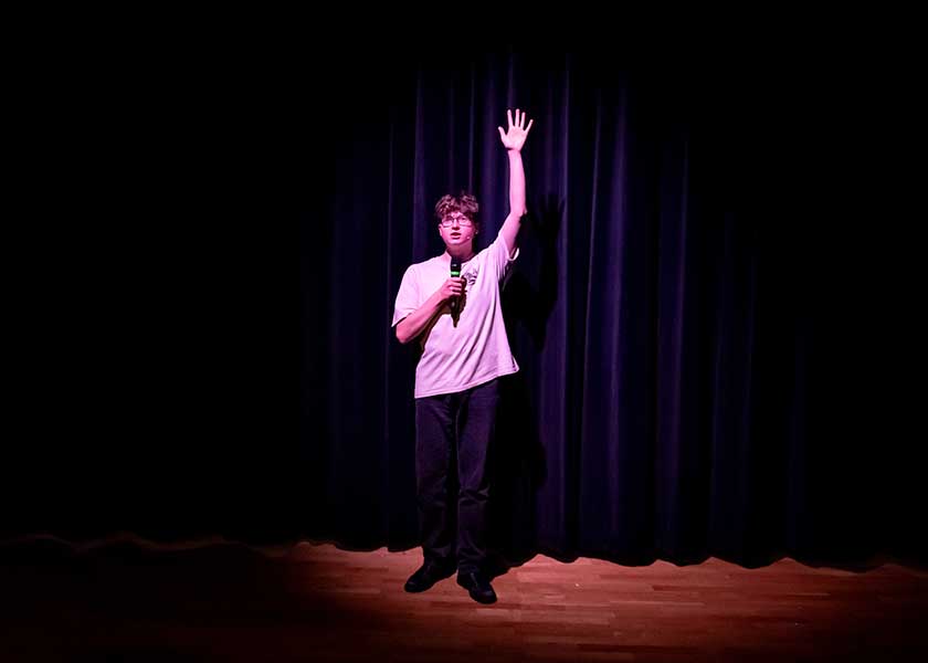 James opens Act 2