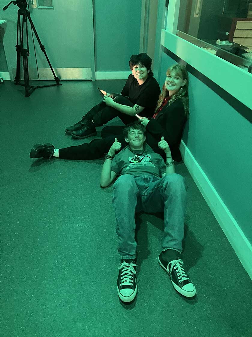 Down time whilst others shoot