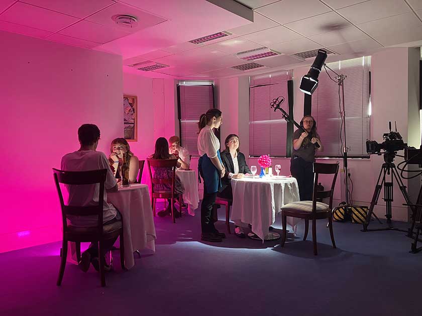 Dressing our office as a restaurant