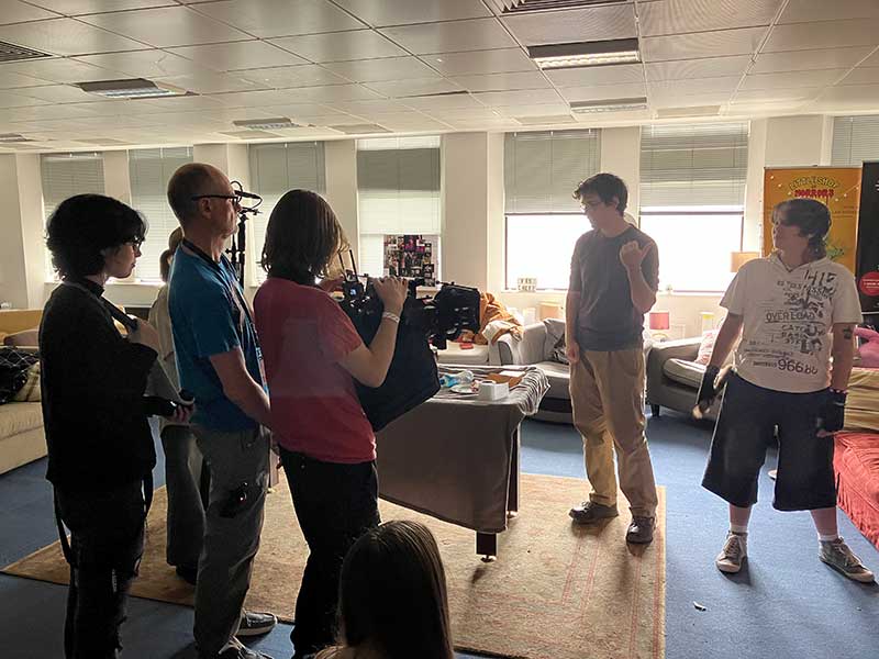 Jove's turn on camera