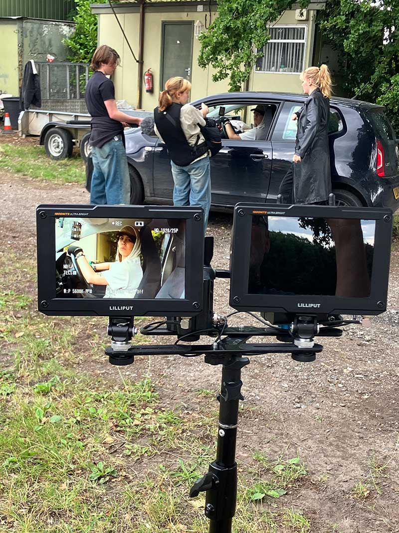 Noah in charge of camera