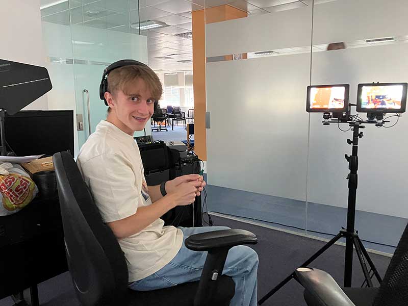 Will our sound recordist